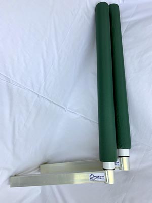 Green Floatem Poles